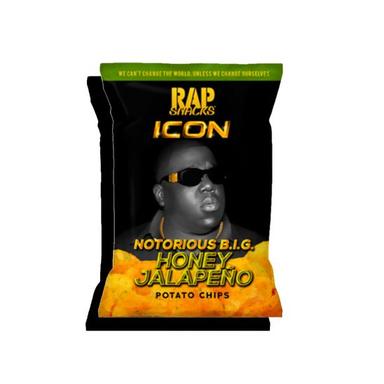 RAPSNACKS Notorious BIG Honey Jalapeno Potato Chips 2.75oz