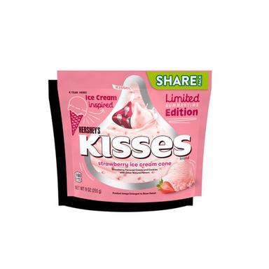 Hershey's Kisses Strawberry Ice Cream Cone LIMITED EDITION (255g)